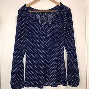 GENTLY WORN! Printed blouse.